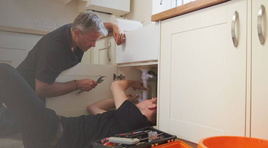 Professional burst pipe repair services in Milroy, IN